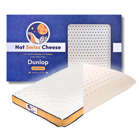 Dunlop Medium Support Queen Size Latex Foam Pillow