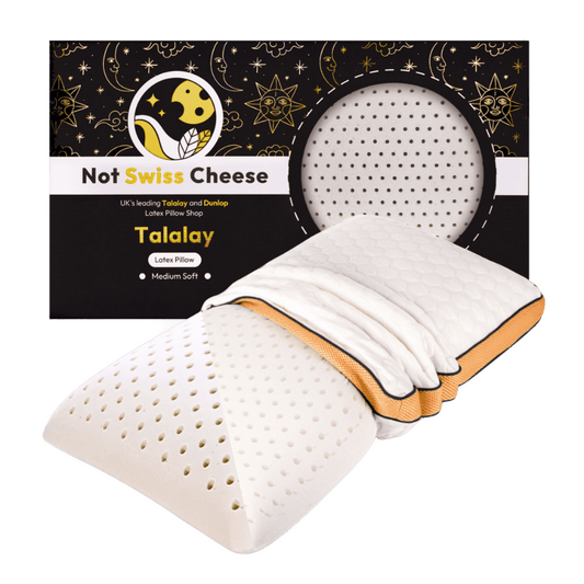 Talalay Medium Soft Latex Pillow - Best Pillow for Neck Pain