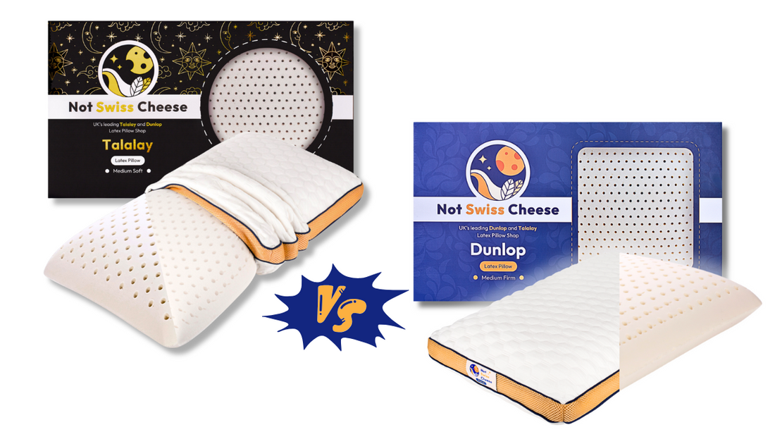 Dunlop vs Talalay latex pillows - best pillow for neck pain