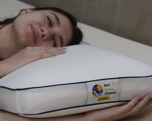Talalay Medium Soft Latex Pillow - Best Pillow for Neck Pain