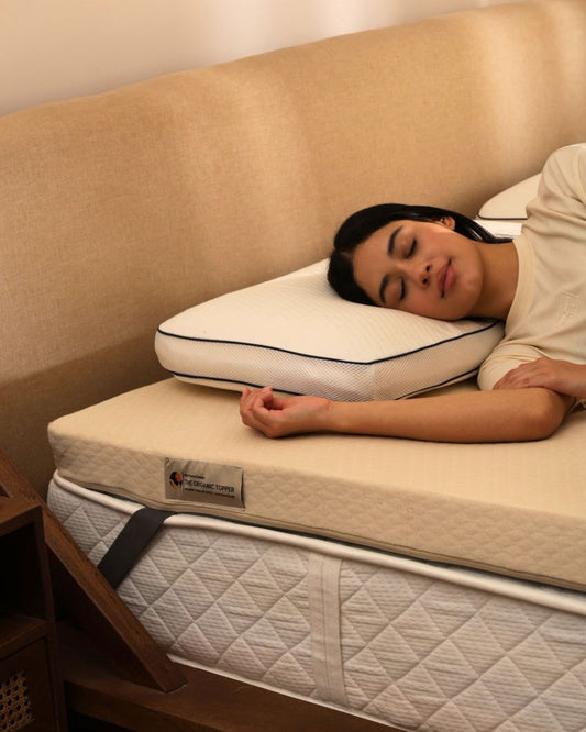 The Organic Topper: Organic Latex Mattress Topper, Made for UK Beds